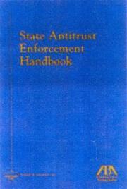 Cover of: State Antitrust Enforcement Handbook | ABA Section of Antitrust Law