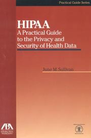 HIPAA by June M. Sullivan