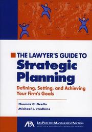 Cover of: The Lawyer's Guide to Strategic Planning