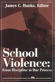 Cover of: School violence: from discipline to due process