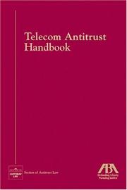 Cover of: Telecom antitrust handbook. by Editors of ABA