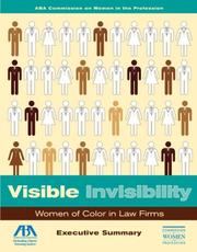 Cover of: Visible Invisibilty | The Commission on Women in the Profession