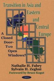 Cover of: Transition in Asia and Eastern and Central Europe by Nathalie H. Fabry