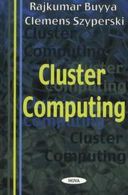 Cover of: Cluster computing