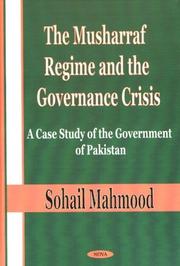 The Musharraf regime and the governance crisis by Sohail Mahmood