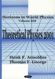 Cover of: Horizons in World Physics: Theoretical Physics 2001 (Horizons in World Physics)