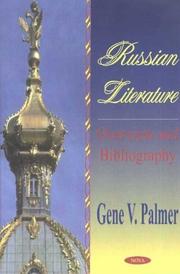Cover of: Russian literature--overview and bibliography | 
