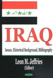 Cover of: Iraq: Issues, Historical Background, Bibliography