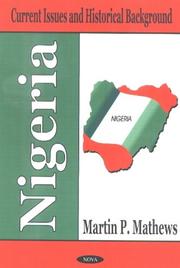 Cover of: Nigeria by Martin P. Mathews, editor.