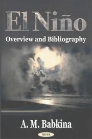 Cover of: El Niño: overview and bibliography