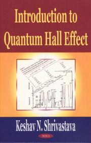Introduction to Quantum Hall Effect by Keshav N. Shrivastava