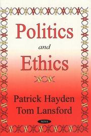 Cover of: Politics and Ethics