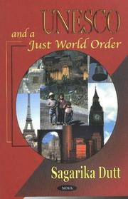 Cover of: UNESCO and a just world order