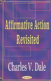 Cover of: Affirmative action revisited