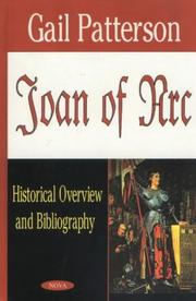 Cover of: Joan of Arc by Gail Patterson, editor.