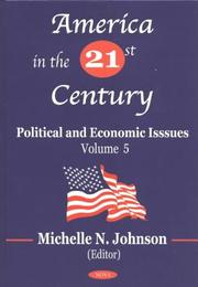 Cover of: America in the 21st Century: Political and Economic Issues