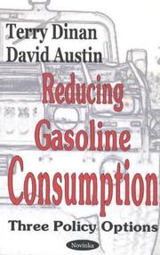 Cover of: Reducing Gasoline Consumption: Three Policy Options