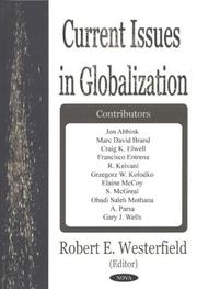 Cover of: Current issues in globalization