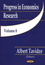 Progress in Economics Research by Albert Tavidze