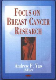 Cover of: Focus on Breast Cancer Research