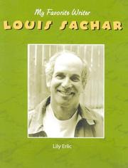 Cover of: Louis Sachar (My Favorite Writer)