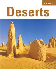 Cover of: Deserts