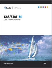 Cover of: SAS/STAT 9.1 User's Guide, Volumes 1-7