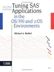 Cover of: Tuning SAS applications in the OS/390 and z/OS environments