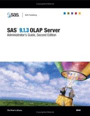 Cover of: SAS 9.1.3 OLAP Server by SAS Publishing