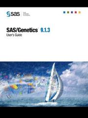 Cover of: SAS/Genetics 9.1.3 User's Guide