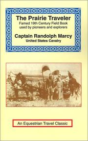 Cover of: The Prairie Traveler (Equestrian Travel Classics) by Randolph B. Marcy