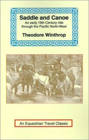 Cover of: Saddle and Canoe (Equestrian Travel Classics) by Theodore Winthrop