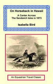 Cover of: On Horseback In Hawaii by Isabella L. Bird