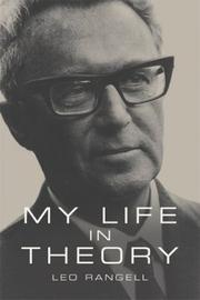 Cover of: My Life in Theory (JAPA Book)