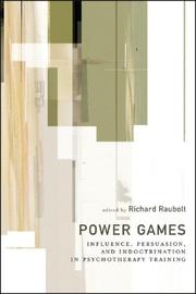 Cover of: Power Games | Richard Raubolt