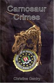 Cover of: Carnosaur Crimes by Christine Gentry