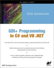 GDI+ Programming in C# and VB .NET by Nick Symmonds