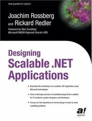 Cover of: Designing Scalable .NET Applications (Expert's Voice) by Rickard Redler, Joachim Rossberg