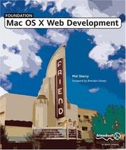 Cover of: Foundation Mac OS X Web Development
