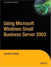 Cover of: Using Microsoft Windows Small Business Server 2003