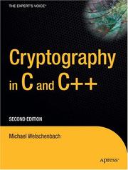 Cover of: Cryptography in C and C++ by Michael Welschenbach