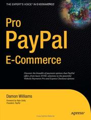 Cover of: Pro PayPal E-Commerce (Expert's Voice)