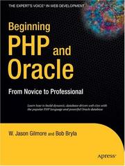 Beginning PHP and Oracle by Robert J Bryla