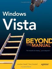 Cover of: Windows Vista: Beyond the Manual