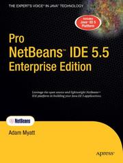 Cover of: Pro NetBeans IDE 5.5 Enterprise Edition