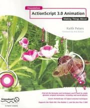 Cover of: Foundation Actionscript 3.0 Animation: Making Things Move!