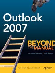 Cover of: Outlook 2007 by Tony Campbell, Jonathan Hassell