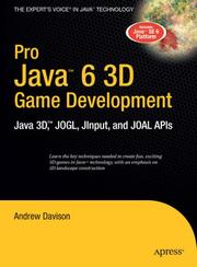 Cover of: Pro Java 6 3D Game Development by Andrew Davison