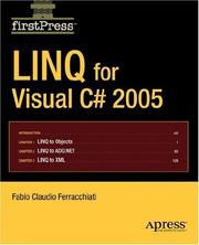 Cover of: LINQ for Visual C# 2005