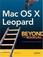 Cover of: Mac OS X Leopard by Scott Meyers